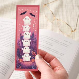Cute Halloween Ghosts Bookmarks
