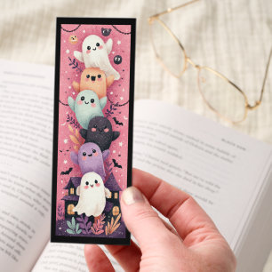 Cute Halloween Ghosts Bookmarks