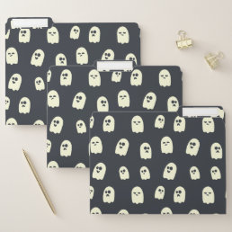 Cute Halloween Ghosts File Folder