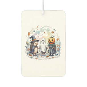 Cute Halloween Hedgehogs Costume Air Freshener