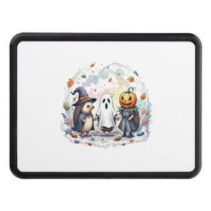 Cute Halloween Hedgehogs Costume Hitch Cover