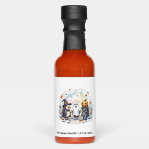 Cute Halloween Hedgehogs Costume Hot Sauces