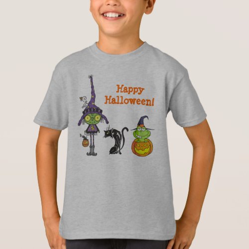 Cute Halloween Images Kids T_Shirt