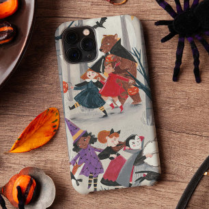 Cute Halloween kids illustration iPhone 13 Case