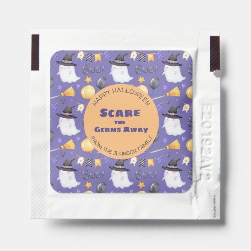 Cute Halloween Little Ghost Party Hand Sanitizer Packet