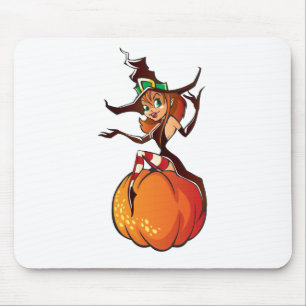 Cute Halloween Mouse Pad