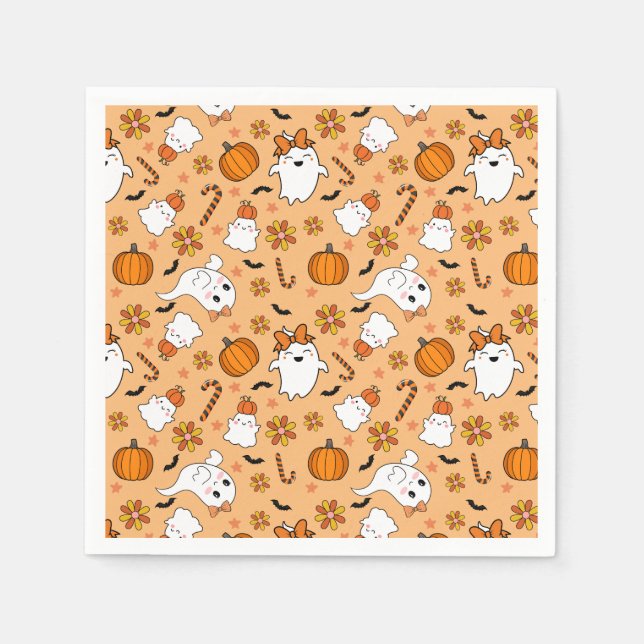 Cute Halloween Napkins (Front)