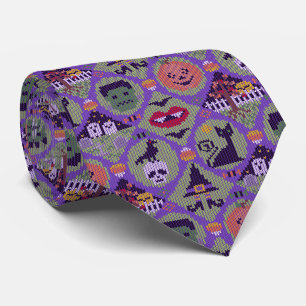 Cute Halloween Neck Tie