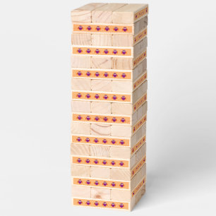 Cute Halloween Owl Custom Topple Tower