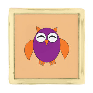 Cute Halloween Owl Lapel Pin