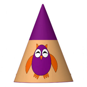 Cute Halloween Owl Party Hat