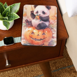 Cute Halloween Panda Kindle Case | Kawaii Pumpkin