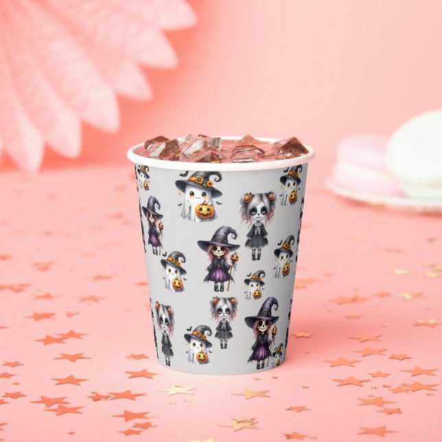 Cute Halloween  Paper Cups (Insitu)