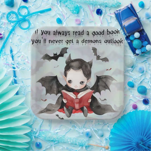 Cute Halloween! 👻 Paper Plates (Party)