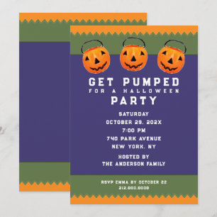 Cute Halloween Party Invitation