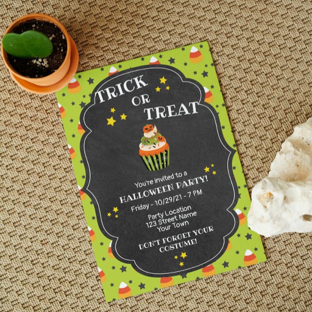 Cute Halloween Party Invitation (Creator Uploaded)