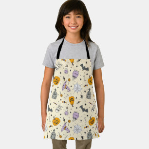 Cute Halloween Pattern Apron