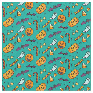Cute Halloween Pattern Fabric