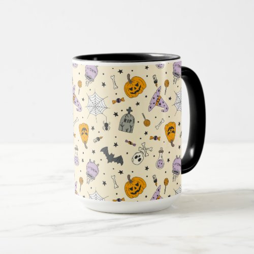 Cute Halloween Pattern Mug