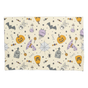 Cute Halloween Pattern Pillow Case