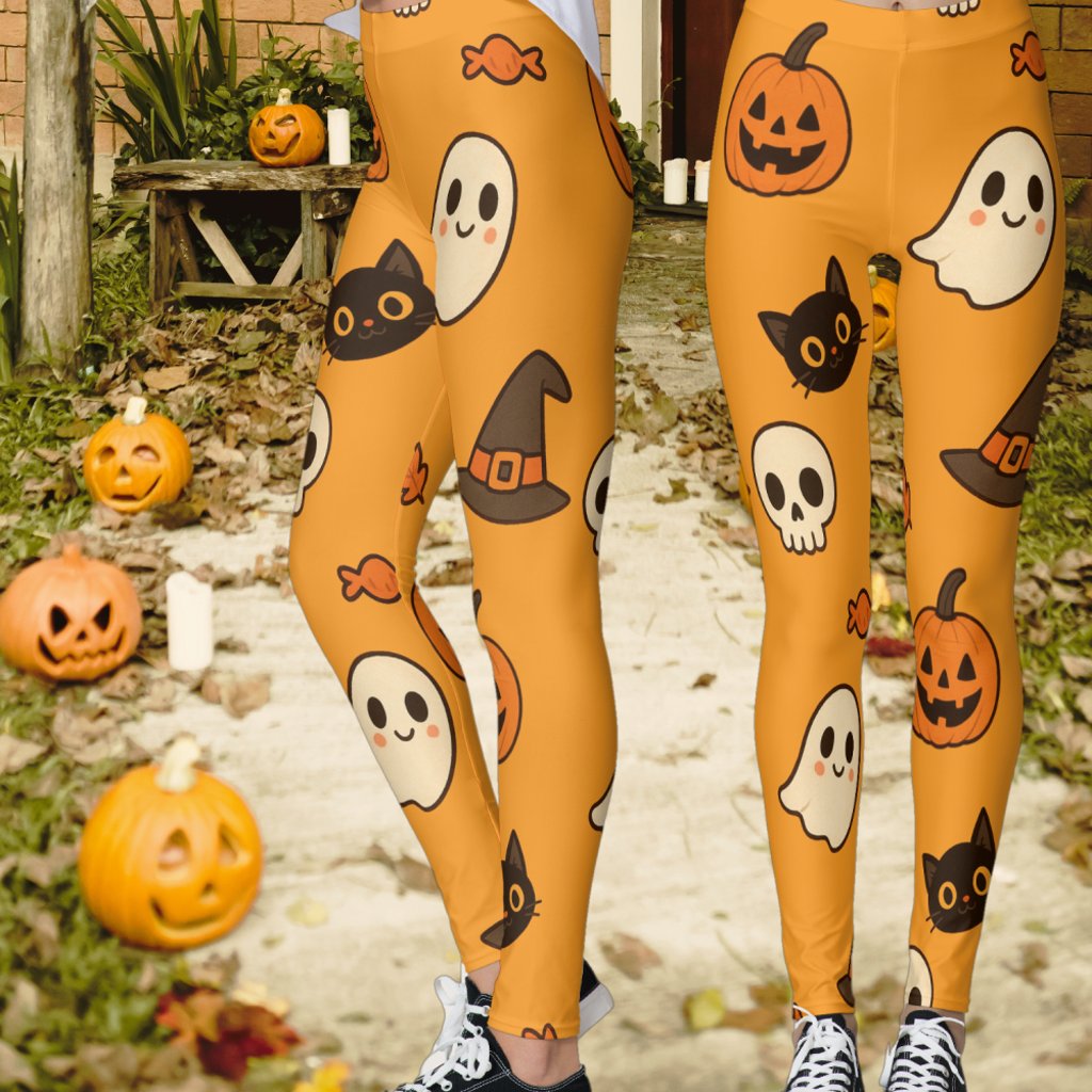 Cute Halloween Pattern – Pumpkins, Ghosts & Cats