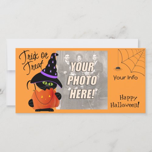 Cute Halloween Photo Cards