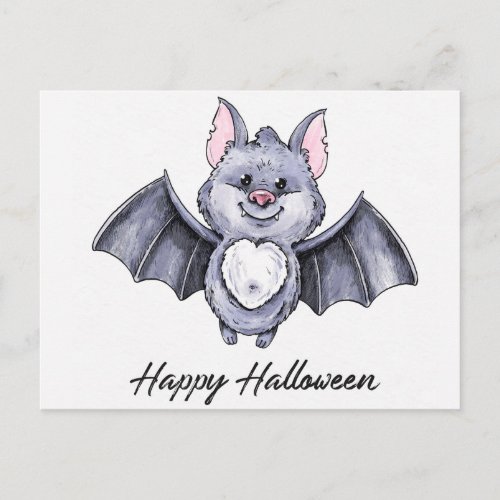 Cute Halloween Postcard