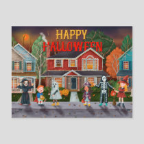 Cute Halloween Postcard