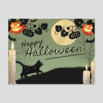 Cute Halloween Postcard