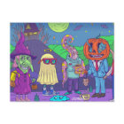 Cute Halloween Postcard