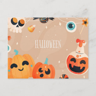 Cute Halloween Postcard