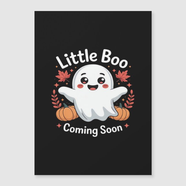 Cute Halloween Pregnancy Announcement (Front)