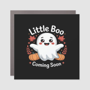 Cute Halloween Pregnancy Announcement Car Magnet
