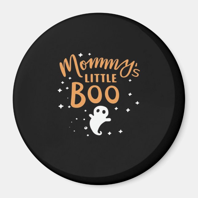 Cute Halloween Pregnancy Announcement Magnet (Front)