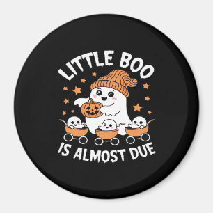Cute Halloween Pregnancy Announcement Magnet