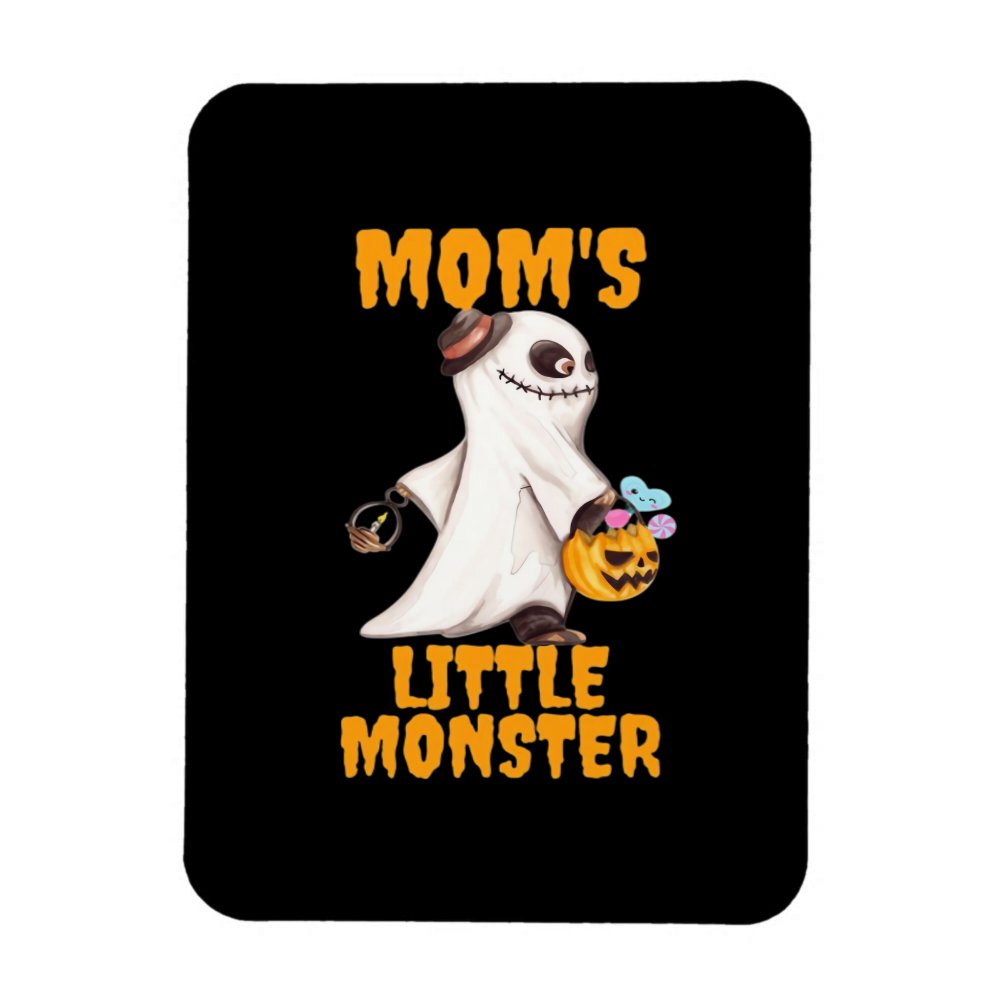 Cute Halloween Pregnancy Announcement Magnet