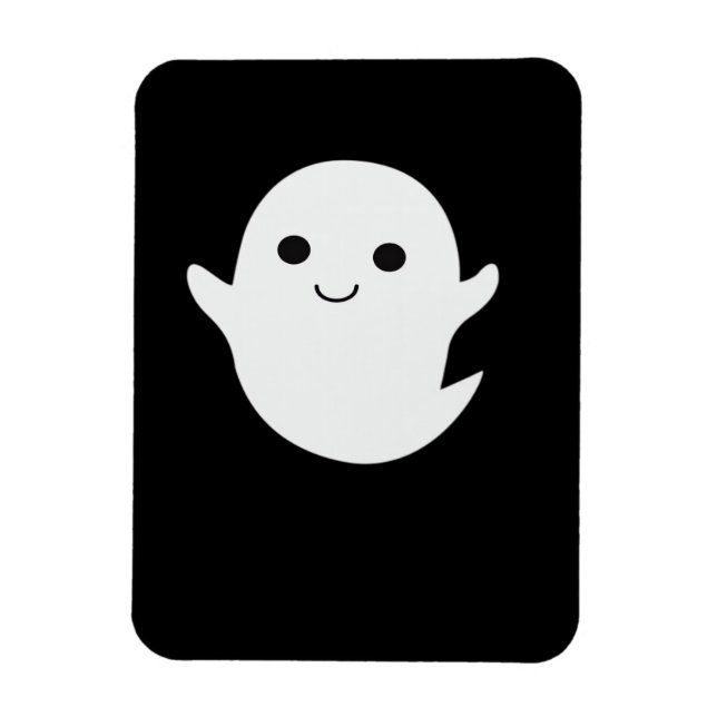 Cute Halloween Pregnancy Announcement Magnet (Vertical)