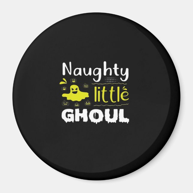 Cute Halloween Pregnancy Announcement Magnet (Front)