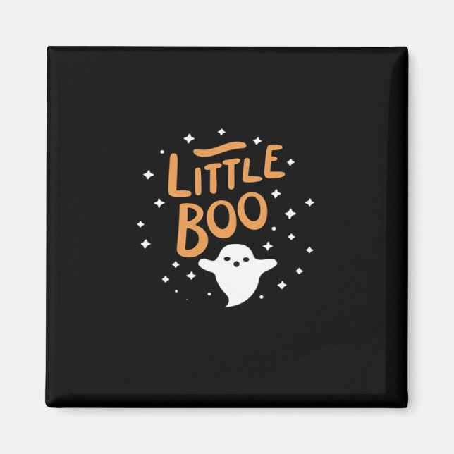 Cute Halloween Pregnancy Announcement Magnet (Front)