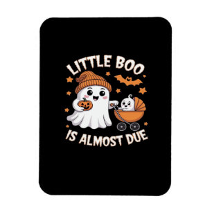 Cute Halloween Pregnancy Announcement Magnet