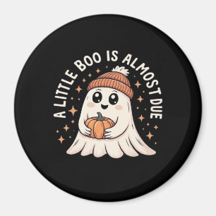 Cute Halloween Pregnancy Announcement Magnet