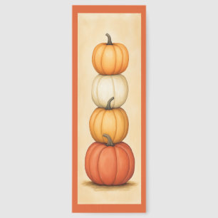 Cute Halloween Pumpkin Bookmark