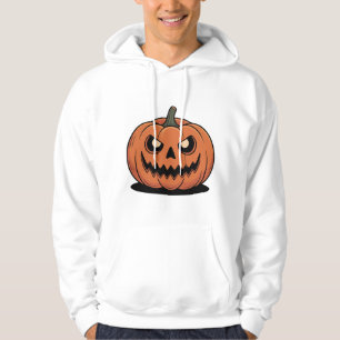 Cute Halloween Pumpkin Graphic Hoodie