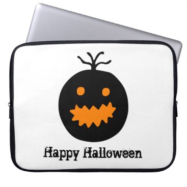 Cute Halloween Pumpkin Laptop Sleeve Cute Halloween Pumpkin Laptop Sleeve