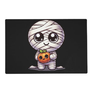 Cute Halloween pumpkin/mummy  Placemat