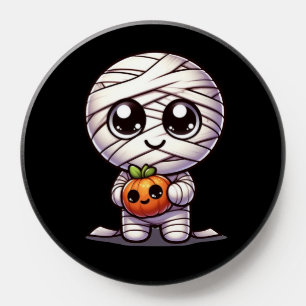 Cute Halloween pumpkin/mummy PopSocket