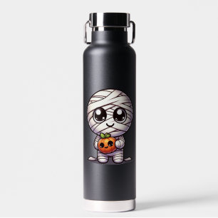 Cute Halloween pumpkin/mummy Water Bottle