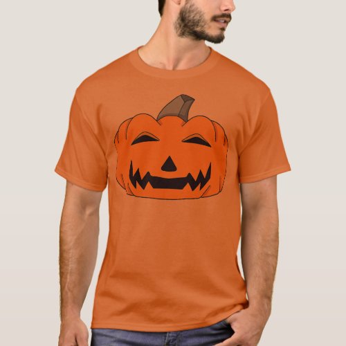 Cute Halloween Pumpkin T_Shirt