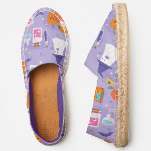 cute halloween puppy dog pumpkin potion poison espadrilles