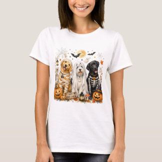 Cute Halloween Puppy Graphic T-Shirt